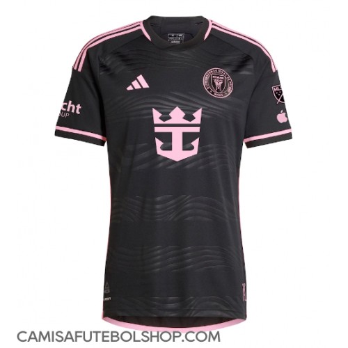 Camisa de time de futebol Inter Miami Replicas 2º Equipamento 2024-25 Manga Curta